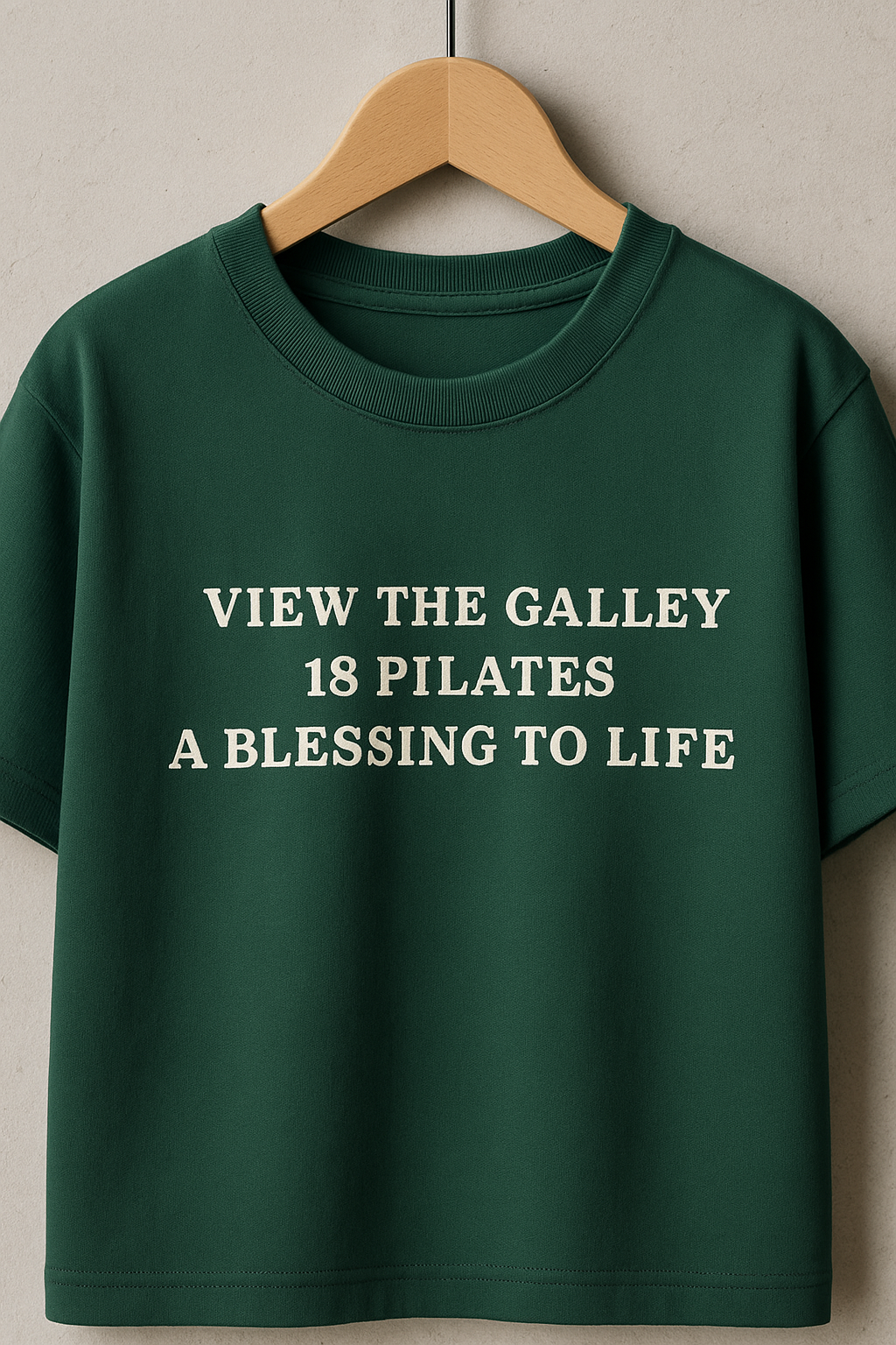Green short sleeve t-shirt with white text design by Thugster urban kids clothing